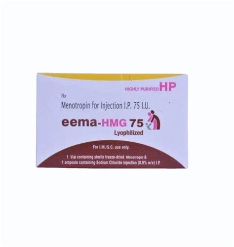 Eema Hmg Iu Injection Packaging Size Vial Dose Od At Rs