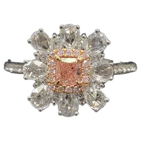 Beautiful Natural Fancy Pink Diamond Engagement Ring For Sale At Stdibs