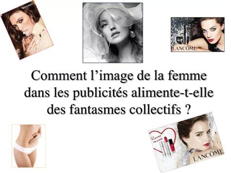 PPT Comment limage de la femme dans les publicités alimente t elle