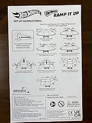 Amazon Hot Wheels Tara Toy Zipbin Ramp It Up Unzip To Convert Into A X Racetrack