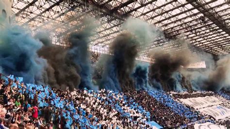 Coreografia Curva Nord Inter Milan Derby Youtube