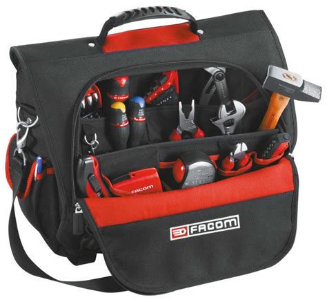 BS TLBPB Facom Facom Polyester Tool Bag With Shoulder Strap 460mm X