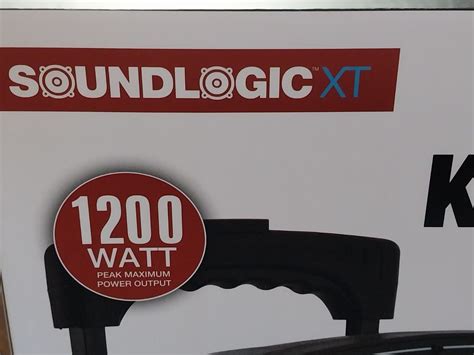 Soundlogic Xt Kickstand Watt Karaoke Speaker With Led Lights Ebay