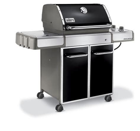 Propane Gas Grill Weber 3751001 Genesis E 320 Propane Gas Grill Black