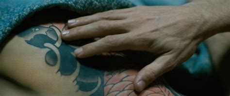 Shioli Kutsuna Shows Off Nude Body With Tattoos In The Outsider Sex