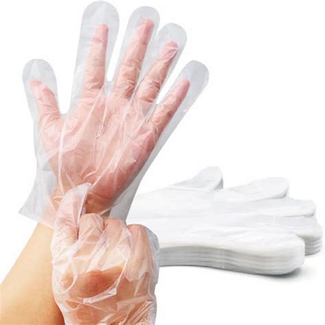 Disposable Plastic Gloves Transparent Plastic Gloves Latest Price