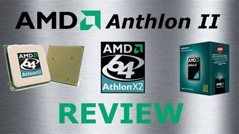 Amd Athlon Ii Dual Core Processor Review Youtube