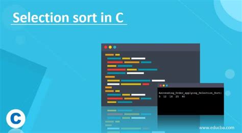 Selection Sort In C How Selection Sort Works In C Examples