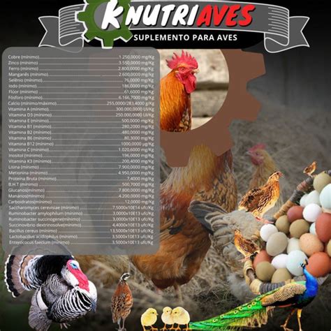 K Nutriaves Suplemento Aves Crescimento Engorda Postura 5kg