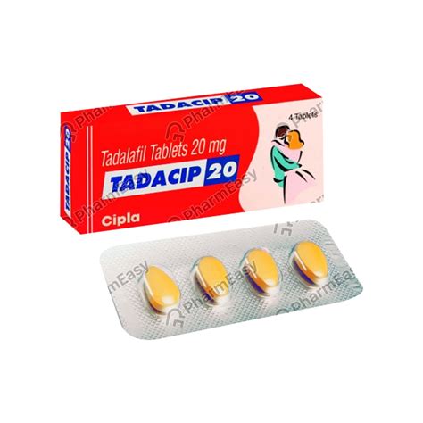 Tadacip 20 MG Tablet 4 Uses Side Effects Price Dosage PharmEasy