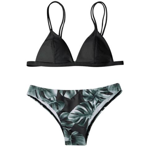 Felicity Palm Bikini Two Piece Swimwear A