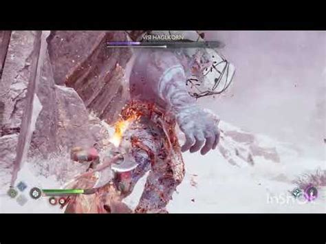 Kratos vs Vísi Haglkorn God Of War Ragnarok PS5 YouTube