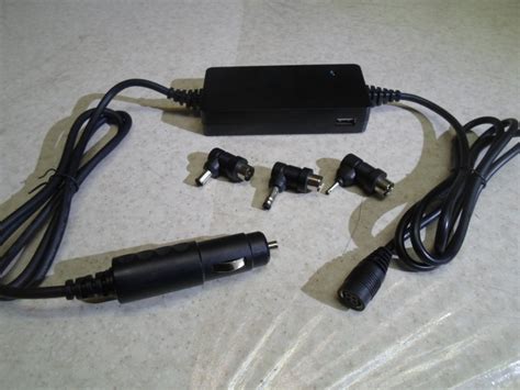 Фирменный блок питания ноутбука для автомобиля 12 вольт.+USB - OXO