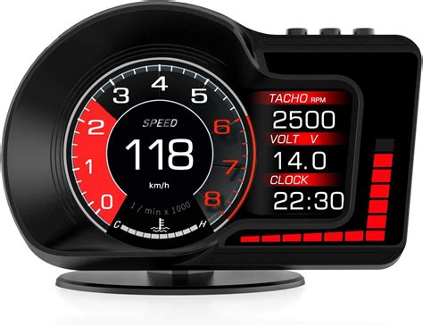 Car HUD Display Universal Car HUD Head Up Display Speedometer With GPS