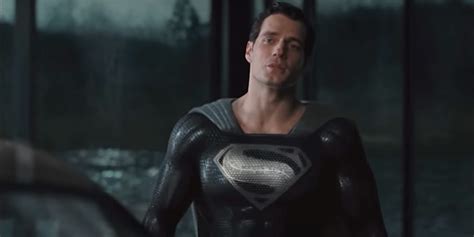 Superman Black Suit Details Revealed for Snyder Cut