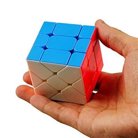 D Eternal Moyu Fisher Cube High Speed Stickerless Puzzle Cube Magic