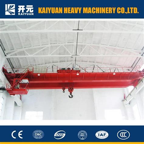 Electric Trolly Type Double Beam Overhead Crane China Electric