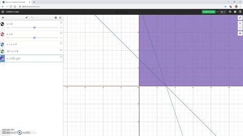 Systems Of Linear Inequalities With Desmos Youtube
