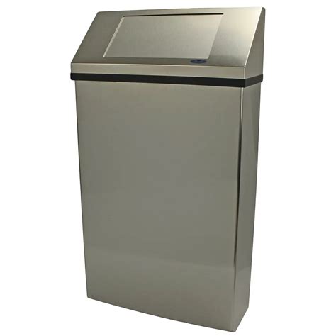 Frost Large Wall Mounted Waste Receptacle Stainless Steel The Home