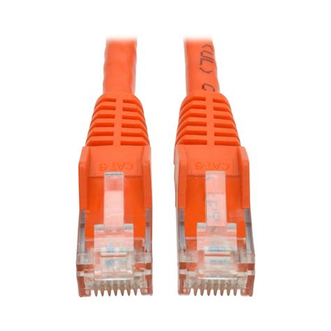 Compra Tripp Lite By Eaton Cable Patch Cat Utp Rj M Naranja