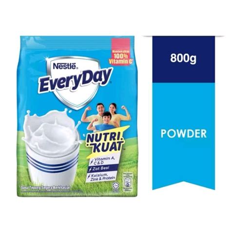 Nestle Everyday Milk Powder Softpack 800g Shopee Malaysia