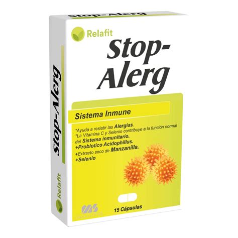 STOP-ALERG - 15 CÁPSULAS - Relafit