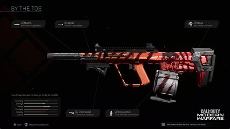 By The Toe Cod Warzone And Modern Warfare Weapon Blueprint Call Of Duty