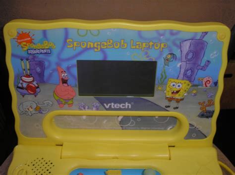 Vtech SpongeBob Laptop by VTech - FABULOUS LEARNING SYSTEM PROVIDES 15 ...