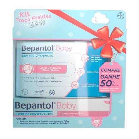 Kit Bepantol Baby Creme Contra Assadura G Len O Umedecido Bepantol