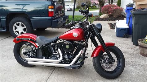 2013 Harley Davidson® Fls Softail® Slim Ember Red Sunglo Abingdon