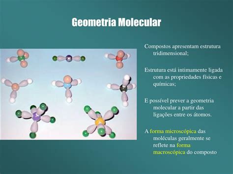 Ppt Ligações Químicas E Geometria Molecular Powerpoint Presentation