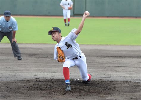 センバツ出場大島コールド快勝発進 プロ注目左腕・大野稼頭央8回1失点＆3安打3打点／鹿児島 高校野球夏の地方大会写真ニュース 日刊スポーツ