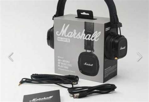Marshall major 4 маршал наушники беспроводные | Festima.Ru – частные ...