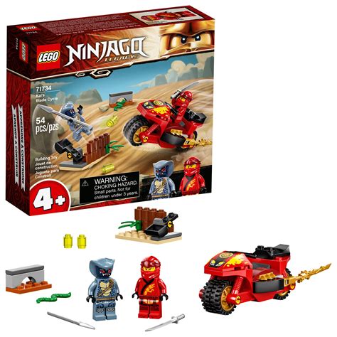 Buy Legoninjago Legacy Kai’s Blade Cycle 71734 Ninja Motorcycle Playset Building Kit Featuring