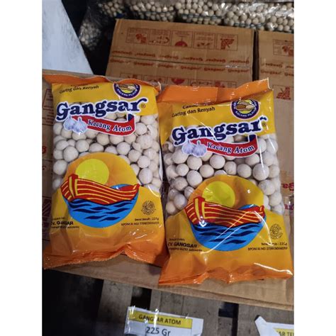 Jual KACANG ATOM GANGSAR 225gr Shopee Indonesia