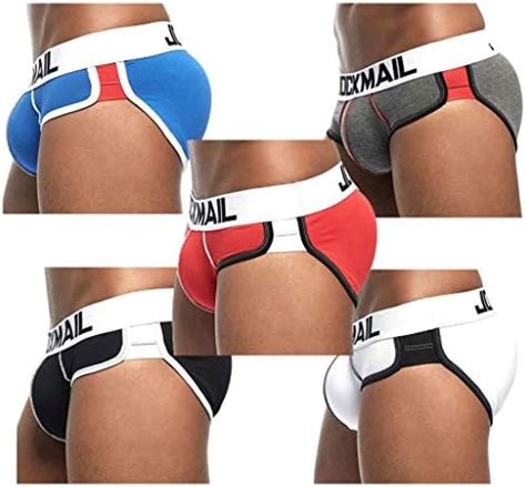 Sexy Men Underwear Penis And Butt Hip Enhancer Booty Padded Briefs