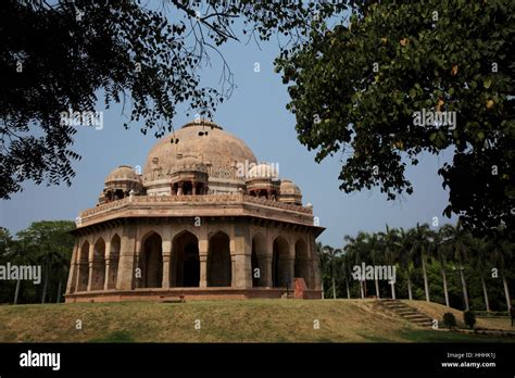 Mohammed Shah S Tomb Lodhi Gardens New Delhi India Stock Photo Alamy