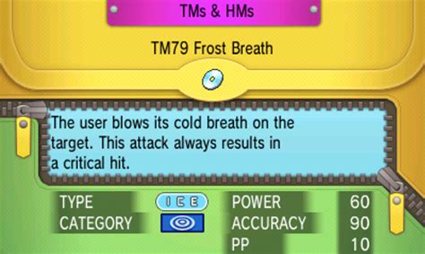 How To Get TM79 Frost Breath in Pokémon ORAS - Guide Strats