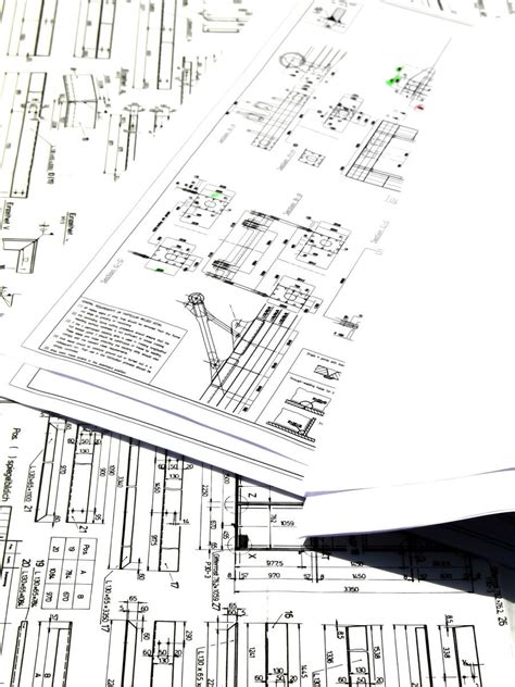 Engineering Plans 2 Free Photo Download Freeimages