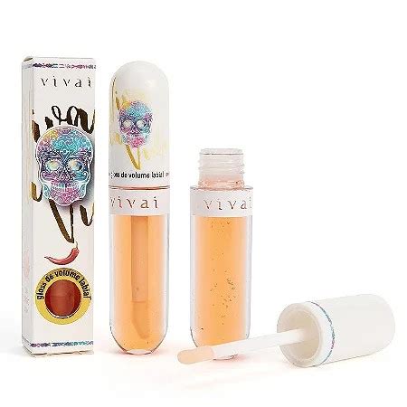 GLOSS VOLUME LABIAL VIVA LA VIDA VIVAI Distribuidora Dos Cosmeticos