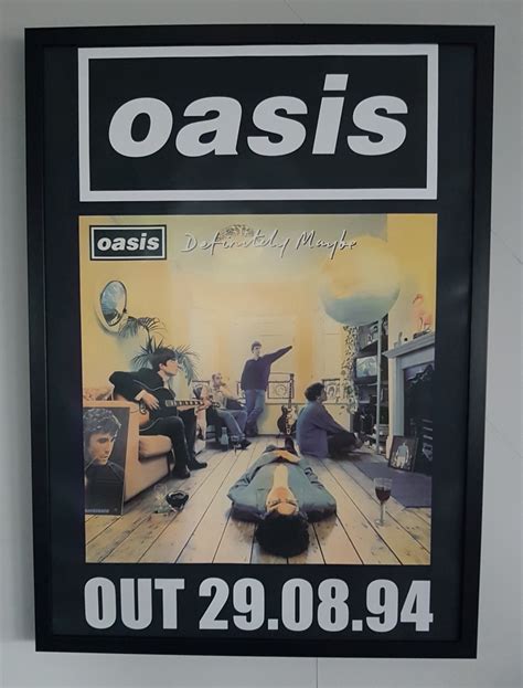 Oasis Definitely Maybe Artwork/Poster Liam Gallagher - Icon Republic