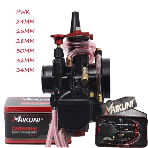 Carburateur Pwk 24 26 28 30 32 34mm Maikuni Gicleur Pwk Carburetor 2t 4t Universal 50cc