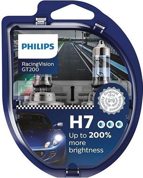 Philips Reservelampen Auto H7 Racing Vision 55w 12v 2 Stuks Bol