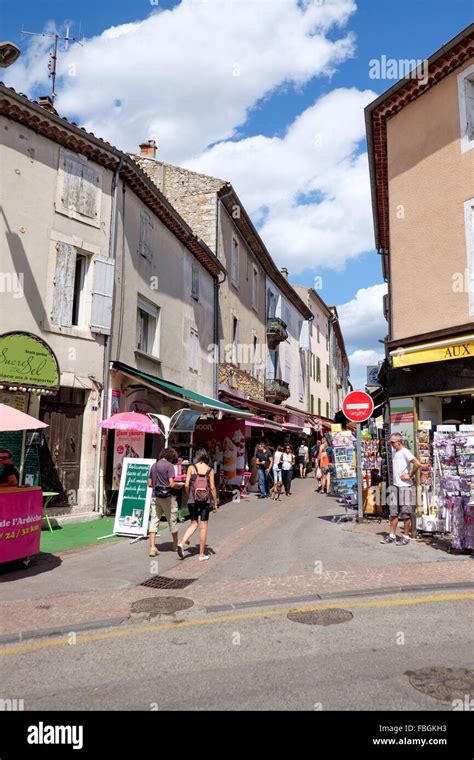 Village De Vallon Pont Darc En Ardeche France Photo Stock Alamy