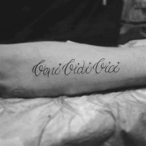 Tatuagens De Veni Vidi Vici Qual O Seu Significado