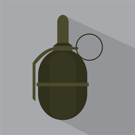 Premium Vector Grenade Vector 02