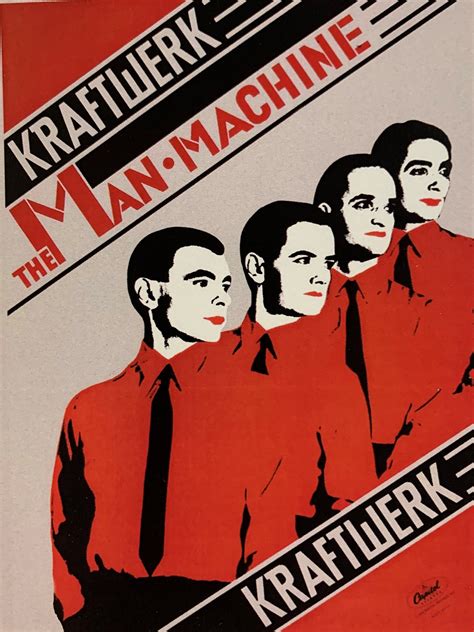 Kraftwerk, Man Machine, Album Artwork, Cover, Avant Garde, Electronic ...