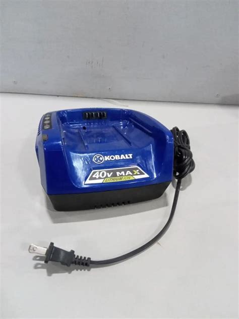 Kobalt Krc 60 06 40 Volt Lithium Ion Standard Cordless Power Equipment Battery Charger