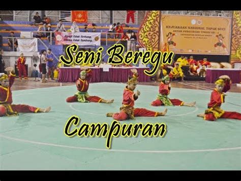 Seni Beregu Campuran Kejurnas Tapak Suci UNS 2019 YouTube