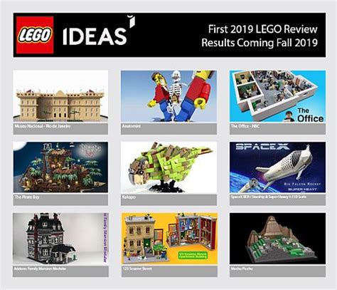 LEGO Ideas Projects Under Review & More!